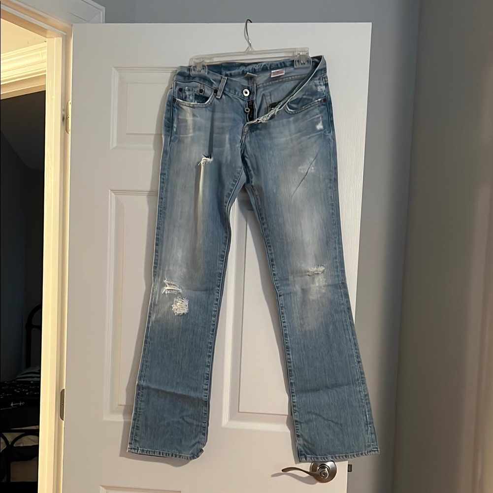 Lucky Brand Blue Straight Leg Denim